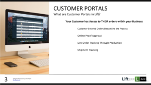 Lift ERP Customer Portal